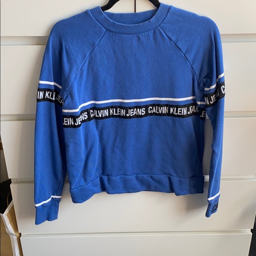 Xs royal blue Calvin Klein crewneck